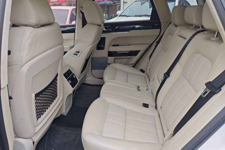 Used Zotye T700 2017 1.8T Dual-Clutch Prestige Model Left Rear Seat
