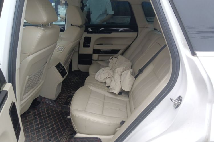 Used Zotye T700 2017 1.8T Dual-Clutch Luxury Model Left Rear Seat