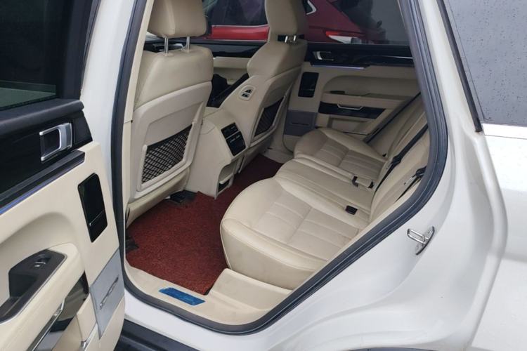 Used Zotye T700 2017 1.8T Dual-Clutch Luxury Model Left Rear Seat