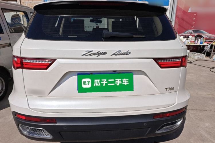 Used Zotye T700 2017 1.8T Manual Luxury Model Rear