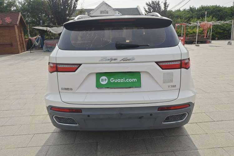 Used Zotye T700 2017 1.8T Dual-Clutch Flagship Model Rear
