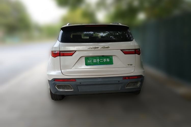 Used Zotye T700 2017 1.8T Dual-Clutch Luxury Model Rear