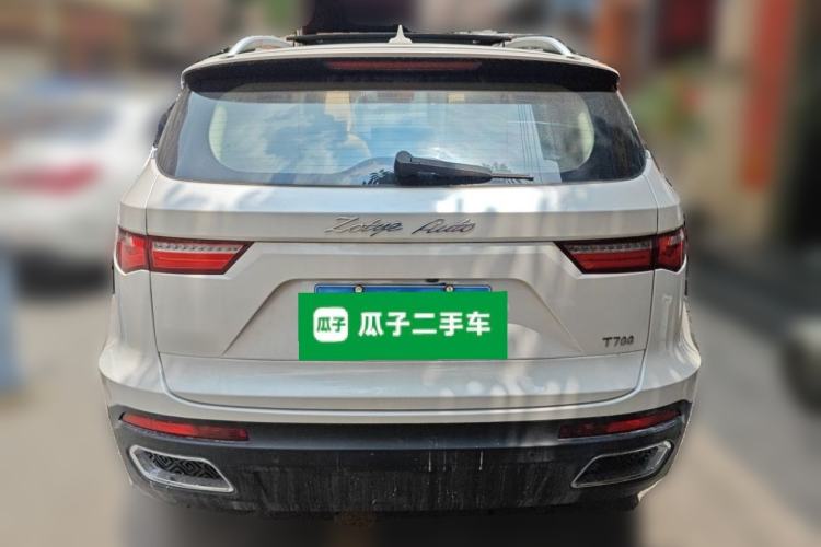 Used Zotye T700 2017 1.8T Dual-Clutch Flagship Model Rear