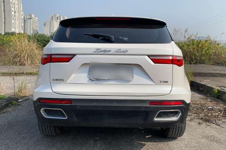 Used Zotye T700 2017 1.8T Dual-Clutch Luxury Model Rear