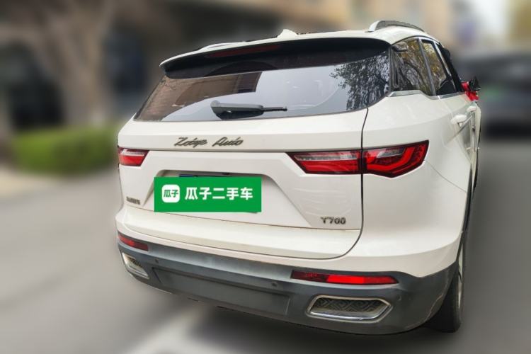 Used Zotye T700 2017 1.8T Dual-Clutch Prestige Model Rear