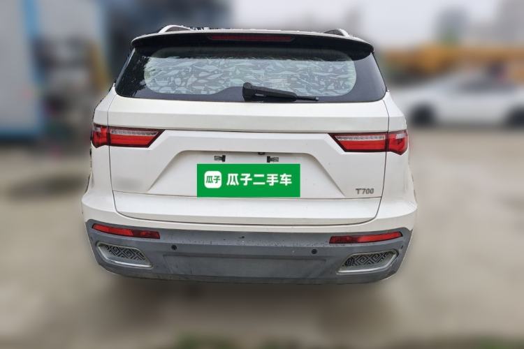 Used Zotye T700 2017 1.8T Dual-Clutch Luxury Model Rear
