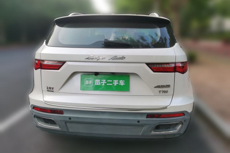 Used Zotye T700 2017 2.0T Automatic Flagship Edition Rear