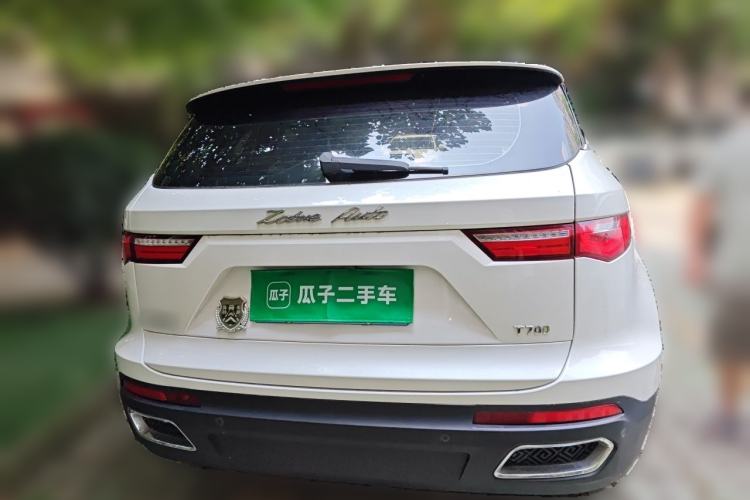 Used Zotye T700 2017 1.8T Dual-Clutch Luxury Model Rear