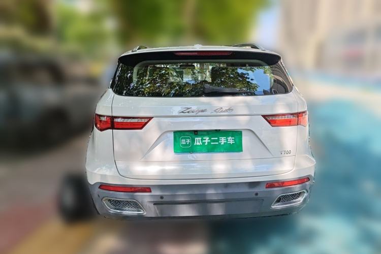 Used Zotye T700 2017 1.8T Dual-Clutch Prestige Model Rear