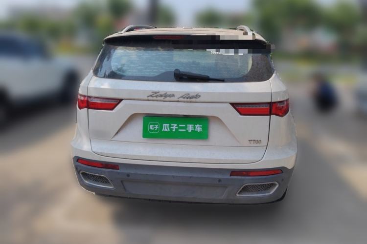 Used Zotye T700 2017 1.8T Dual-Clutch Luxury Model Rear