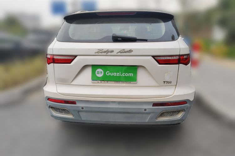 Used Zotye T700 2017 1.8T Dual-Clutch Luxury Model Rear