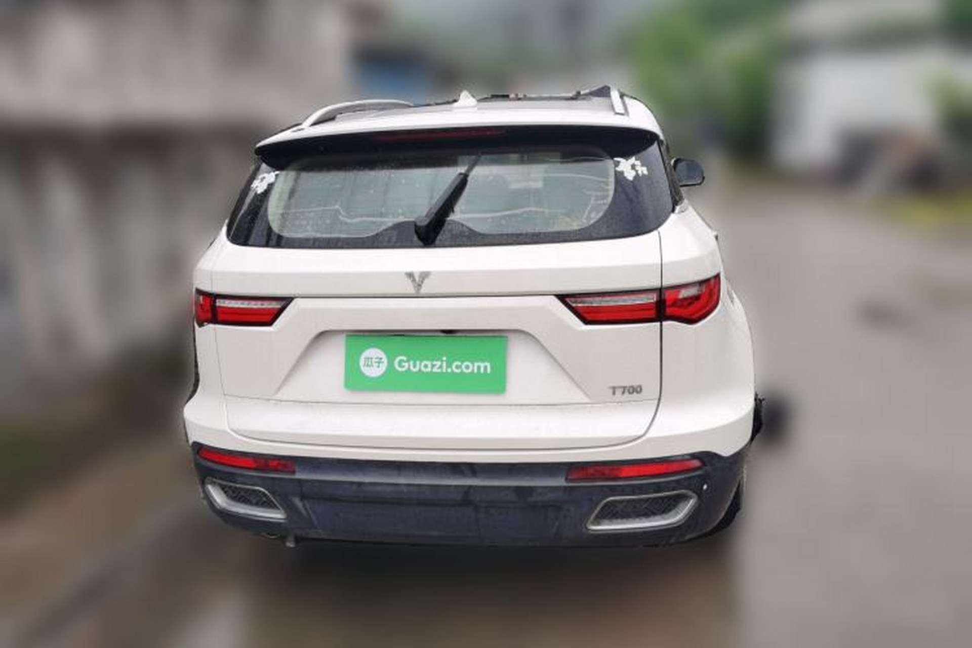 Used Zotye T700 2017 1.8T Dual-Clutch Prestige Model Rear