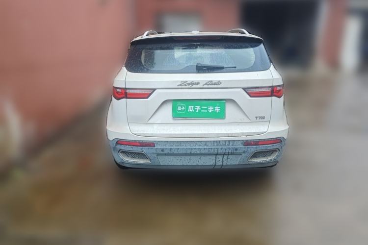 Used Zotye T700 2017 1.8T Manual Luxury Model Rear