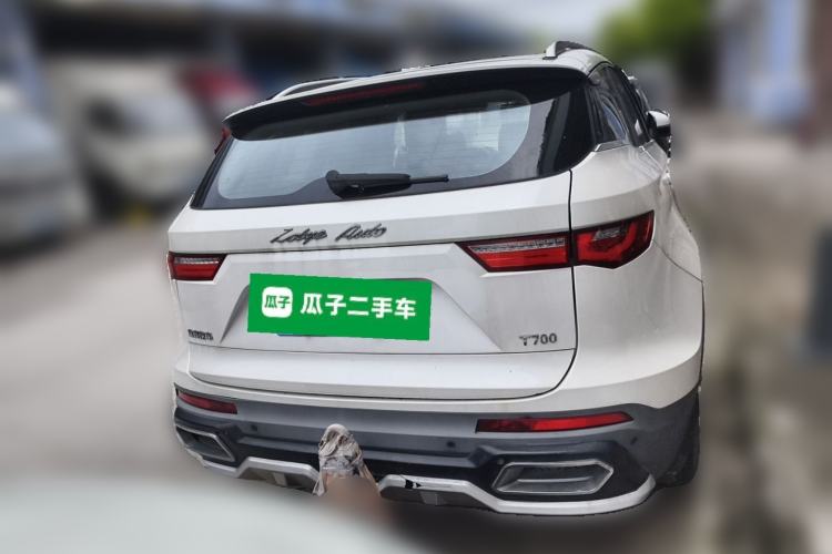 Used Zotye T700 2017 1.8T Manual Luxury Model Rear