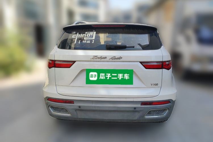 Used Zotye T700 2017 1.8T Manual Luxury Model Rear