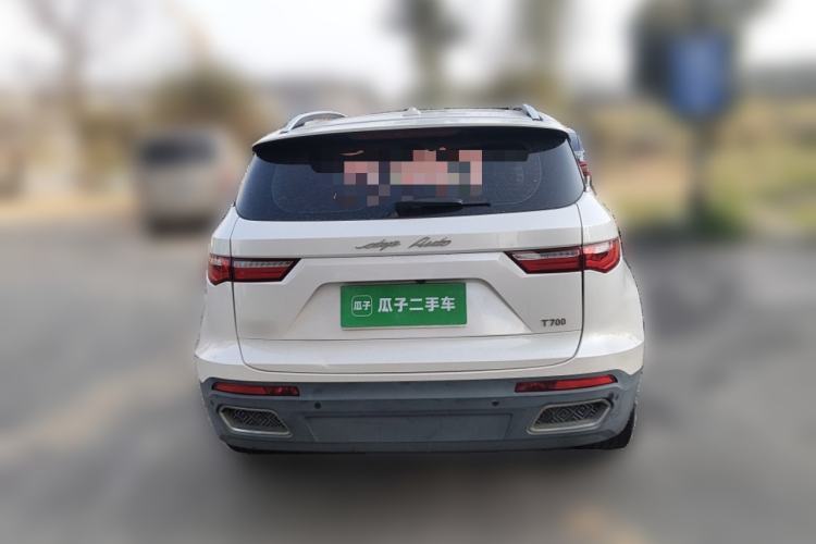 Used Zotye T700 2017 1.8T Dual-Clutch Prestige Model Rear