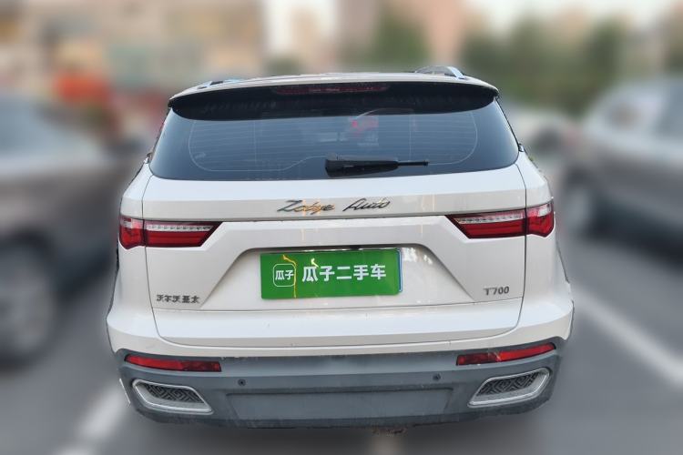 Used Zotye T700 2017 1.8T Dual-Clutch Luxury Model Rear