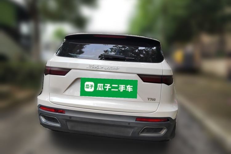 Used Zotye T700 2017 1.8T Dual-Clutch Prestige Model Rear