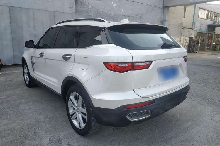 Used Zotye T700 2017 1.8T Dual-Clutch Luxury Model Rear Left 45 Deg
