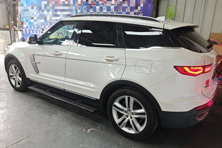 Used Zotye T700 2017 1.8T Dual-Clutch Flagship Model Rear Left 45 Deg