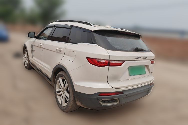 Used Zotye T700 2017 1.8T Dual-Clutch Luxury Model Rear Left 45 Deg