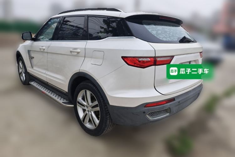 Used Zotye T700 2017 1.8T Dual-Clutch Luxury Model Rear Left 45 Deg