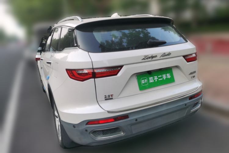 Used Zotye T700 2017 2.0T Automatic Flagship Edition Rear Left 45 Deg