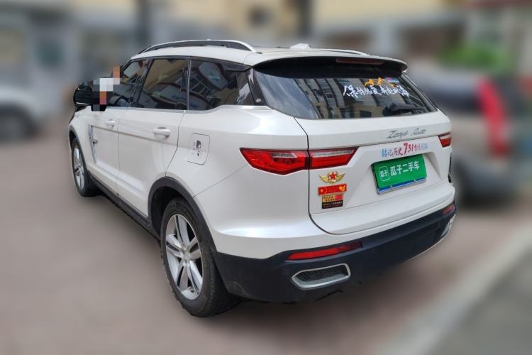 Used Zotye T700 2017 1.8T Dual-Clutch Luxury Model Rear Left 45 Deg