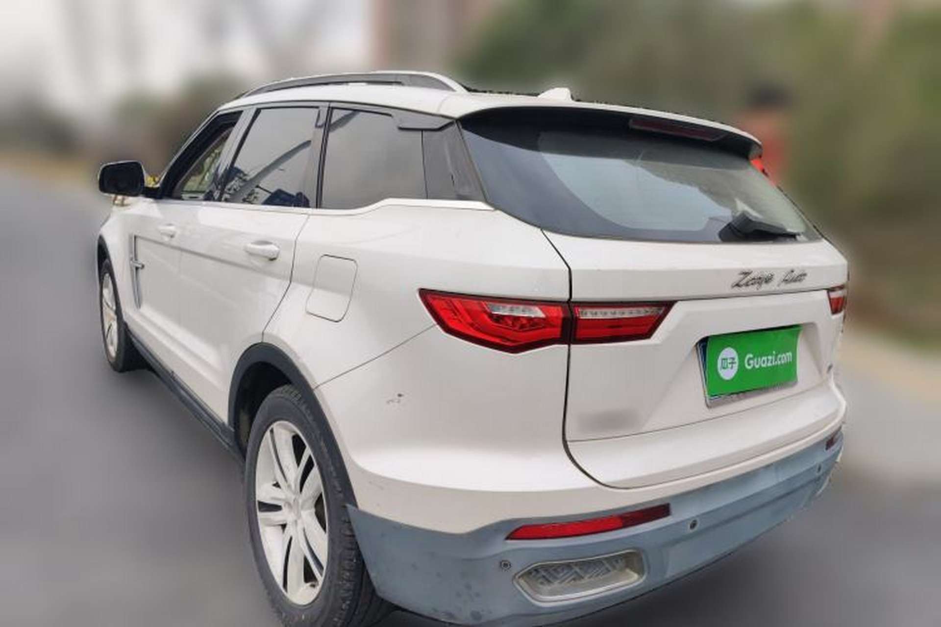Used Zotye T700 2017 1.8T Dual-Clutch Luxury Model Rear Left 45 Deg