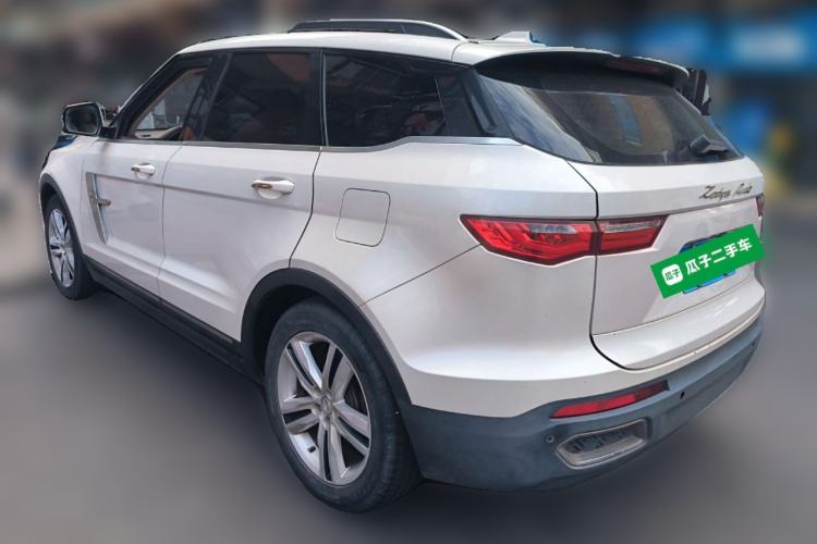 Used Zotye T700 2017 1.8T Dual-Clutch Luxury Model Rear Left 45 Deg