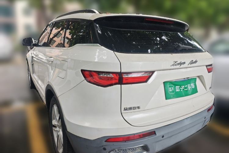 Used Zotye T700 2017 1.8T Manual Luxury Model Rear Left 45 Deg