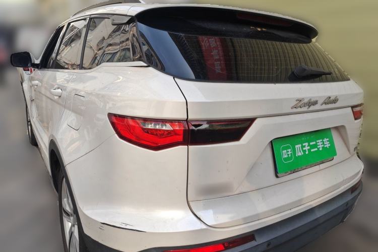 Used Zotye T700 2017 1.8T Dual-Clutch Luxury Model Rear Left 45 Deg