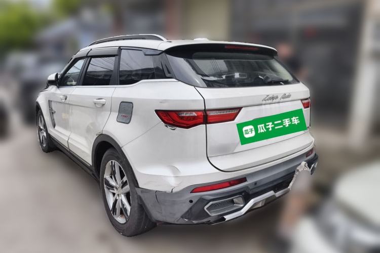 Used Zotye T700 2017 1.8T Manual Luxury Model Rear Left 45 Deg