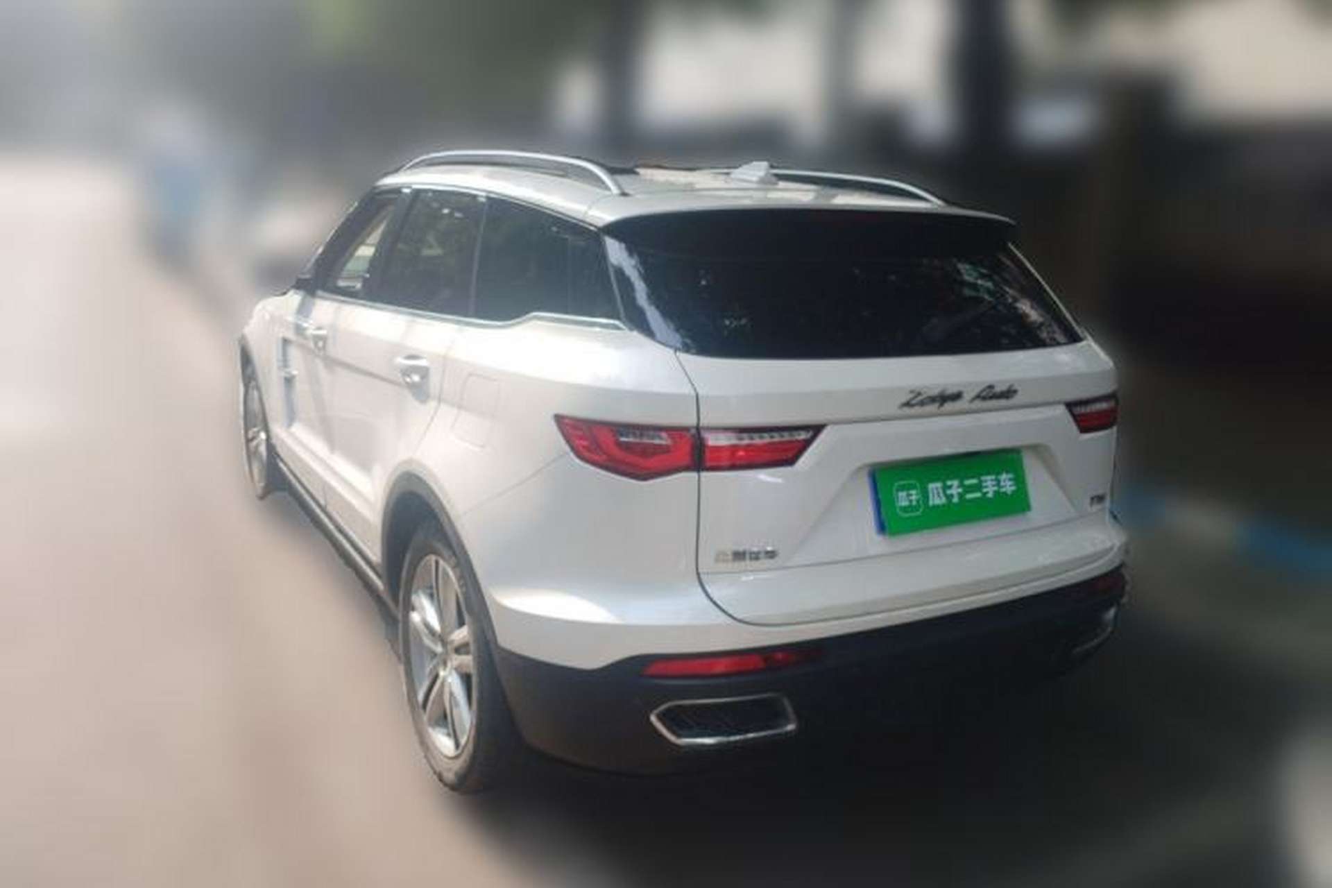Used Zotye T700 2017 1.8T Dual-Clutch Flagship Model Rear Left 45 Deg
