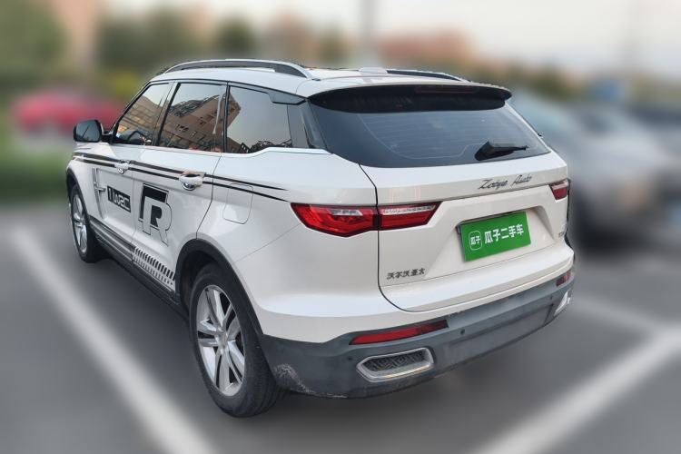 Used Zotye T700 2017 1.8T Dual-Clutch Luxury Model Rear Left 45 Deg