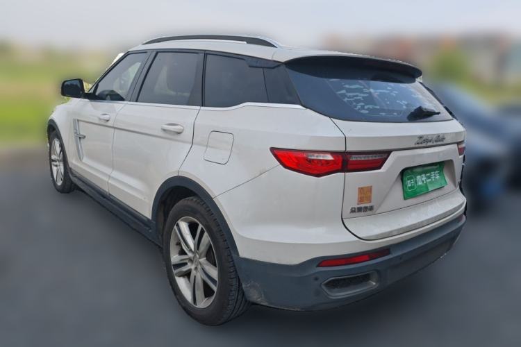 Used Zotye T700 2017 1.8T Dual-Clutch Luxury Model Rear Left 45 Deg