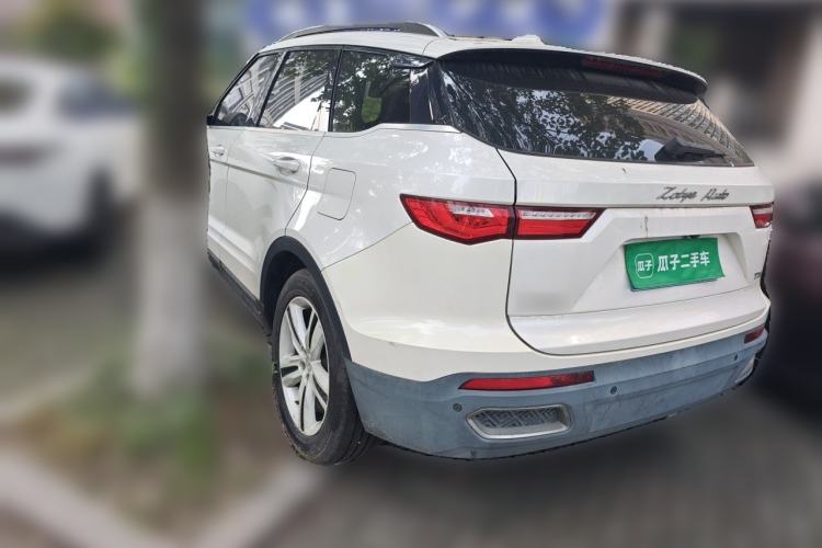 Used Zotye T700 2017 1.8T Dual-Clutch Luxury Model Rear Left 45 Deg
