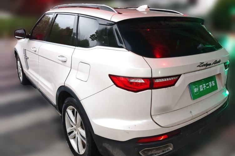 Used Zotye T700 2017 1.8T Manual Luxury Model Rear Left 45 Deg