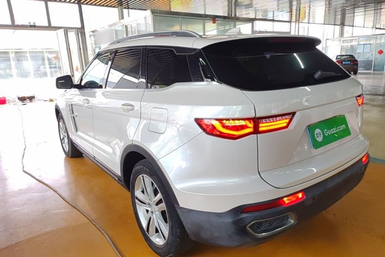 Used Zotye T700 2017 1.8T Dual-Clutch Luxury Model Rear Left 45 Deg