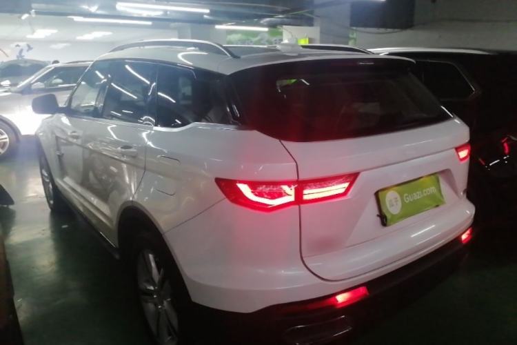 Used Zotye T700 2017 1.8T Dual-Clutch Flagship Model Rear Left 45 Deg