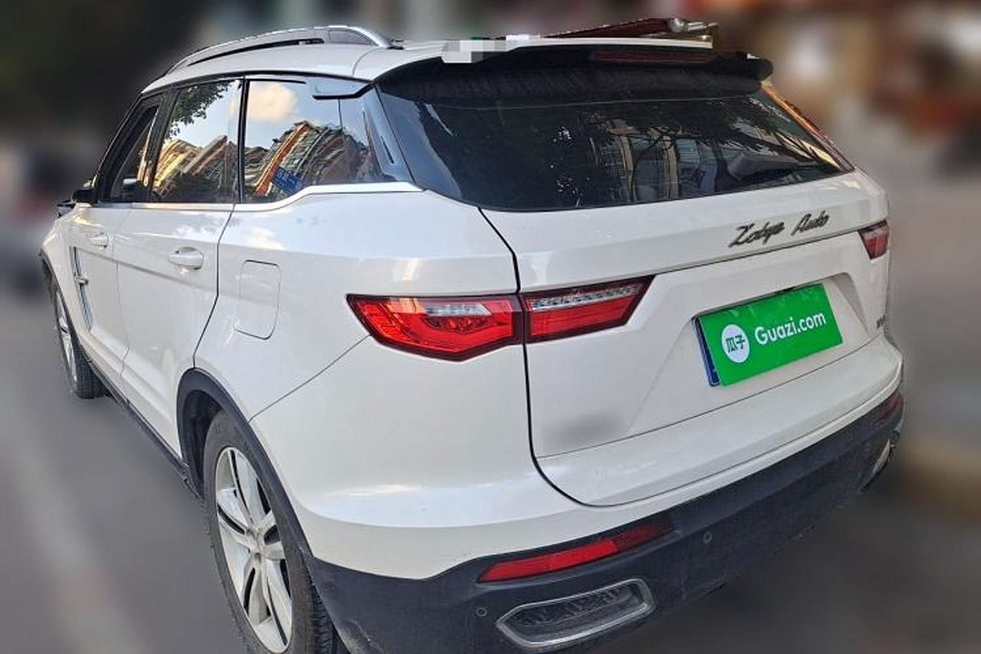Used Zotye T700 2017 1.8T Dual-Clutch Prestige Model Rear Left 45 Deg