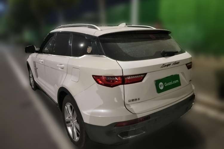 Used Zotye T700 2017 1.8T Dual-Clutch Luxury Model Rear Left 45 Deg