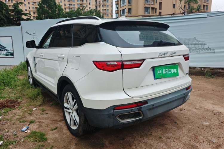 Used Zotye T700 2017 1.8T Dual-Clutch Prestige Model Rear Left 45 Deg