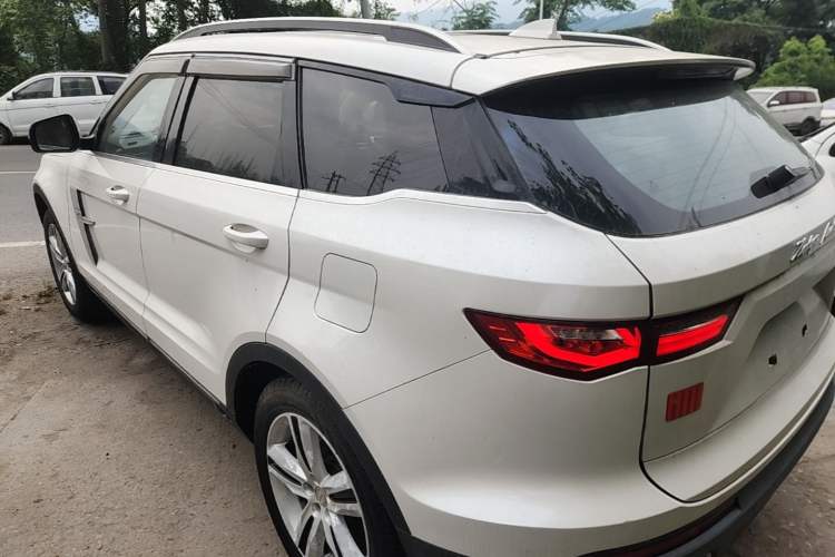 Used Zotye T700 2017 1.8T Dual-Clutch Luxury Model Rear Left 45 Deg