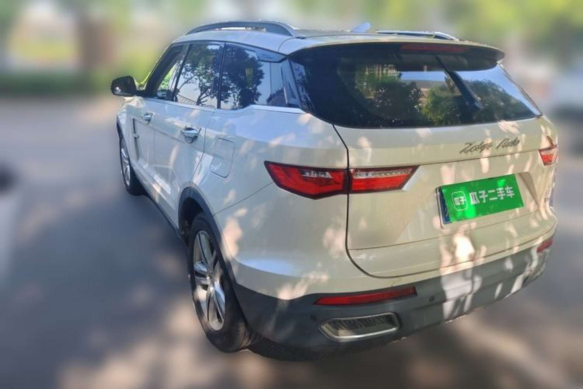 Used Zotye T700 2017 1.8T Dual-Clutch Luxury Model Rear Left 45 Deg