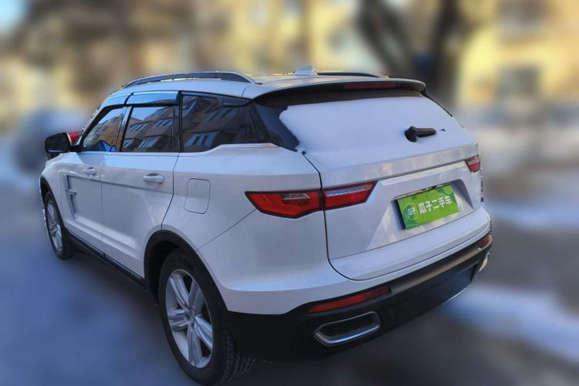 Used Zotye T700 2017 1.8T Dual-Clutch Prestige Model Rear Left 45 Deg