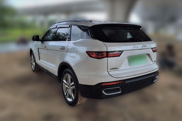 Used Zotye T700 2017 1.8T Dual-Clutch Luxury Model Rear Left 45 Deg
