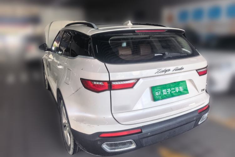 Used Zotye T700 2017 1.8T Dual-Clutch Luxury Model Rear Left 45 Deg