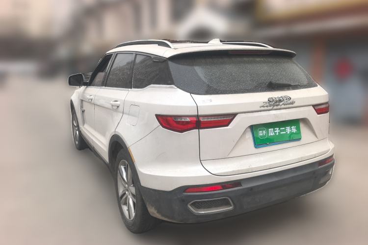 Used Zotye T700 2017 1.8T Dual-Clutch Luxury Model Rear Left 45 Deg