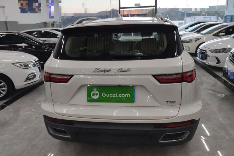 Used Zotye T700 2017 1.8T Dual-Clutch Prestige Model Rear